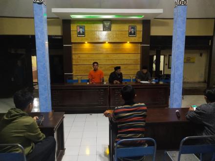 RAPAT PANITIA HUT RI Ke - 77